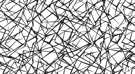 Obraz premium Abstract Seamless Geometric Pattern Set – Monochrome Repeating Background Collection 