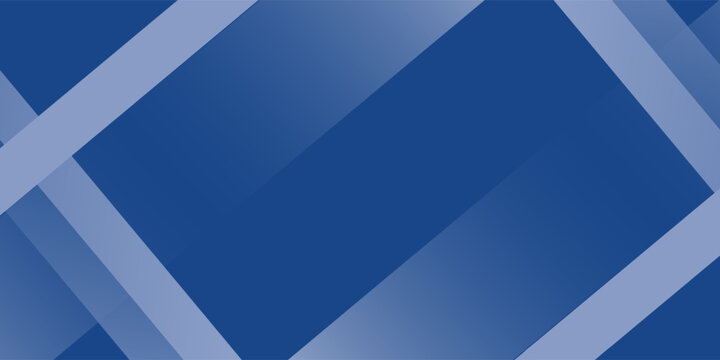 Abstract bacgkround blue and white gradient. Modern blue abstract rectangle box lines background for presentation design, banner, brocure, and business card