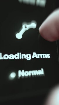 Loading Arms Status Card Marked Normal with a Robotic Arm Icon