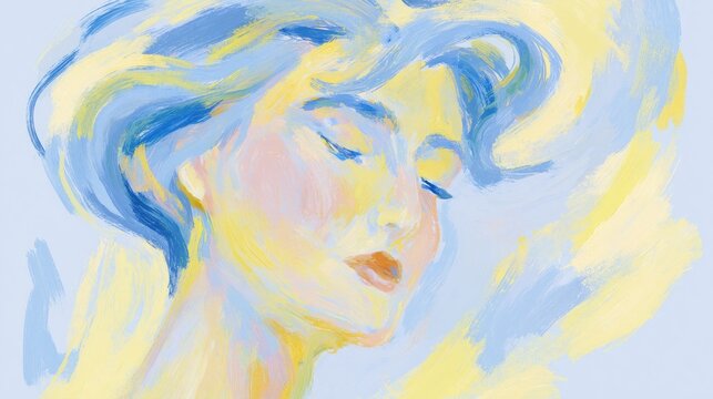 Growth in Focus: A Dreamy Portrait of Calm Confidence