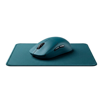 Wireless Computer Mouse with Mouse Pad Transparent PNG Clipart