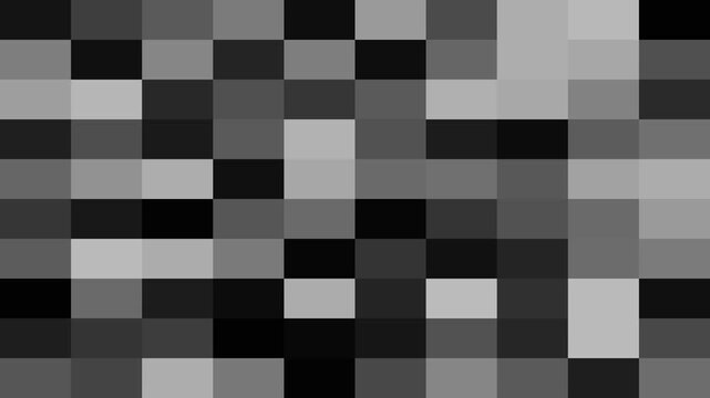 Abstract pixel pattern background composition. Mosaic pixelelated stripes in multi colors. animation with pixel blocks moving in space.