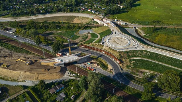 Bauvorhaben S&uuml;dkopf L&uuml;bbenau , Ortseingang