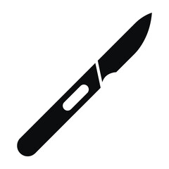 Obraz premium Scalpel surgical knife instrument