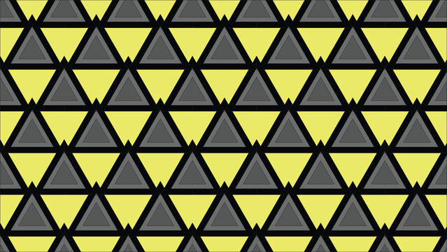 triangle  color combo pattern colorful black s yellow 