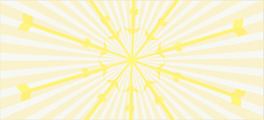Yellow comic book background. Modern creative pop art orange halftone style background © HASIP