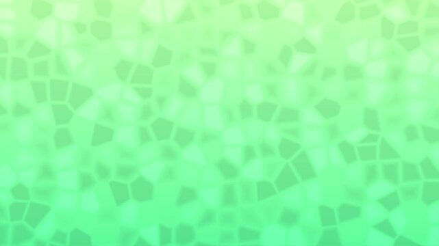 Light green abstract mosaic background with voronoi geometric pattern and soft gradient texture