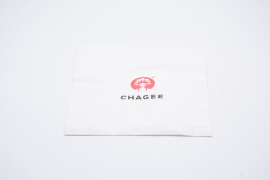 Chagee tissue paper in Manila, Philippines