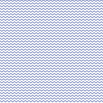 Seamless pattern with wavy horizontal lines in blue and black colors for digital design