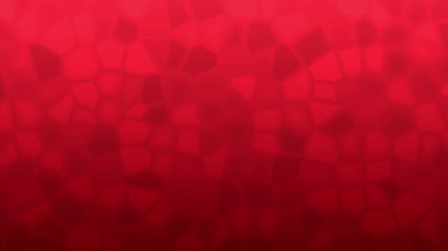 Red abstract mosaic background with voronoi geometric pattern and soft gradient texture. suitable for web design backgrounds, presentations, product mockups, and social media graphics