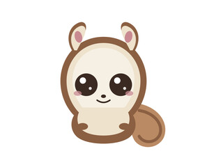 Fototapeta premium signature_sugar_glider_brand_mascot_ai_generation