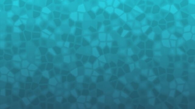 Teal blue abstract mosaic background with voronoi geometric pattern and soft gradient texture. suitable for web design backgrounds, presentations, product mockups, and social media graphics
