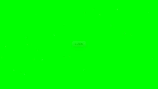 Logo Animation Reveal on Green Screen for Video Production and Brand Identification