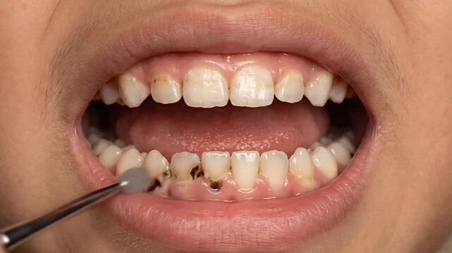 Comprehensive smile analysis showcasing dental examination and oral health assessment