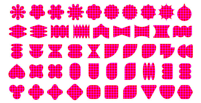 Abstract Organic Geometric Shapes Collection &ndash; Modern Minimal Vector Design Elements
