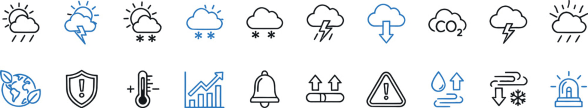 Set of hand drawn doodle icons representing various travel camping and outdoor adventure activities and equipment
