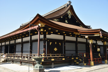 Obraz premium 世界遺産 東寺 御影堂(京都市南区)