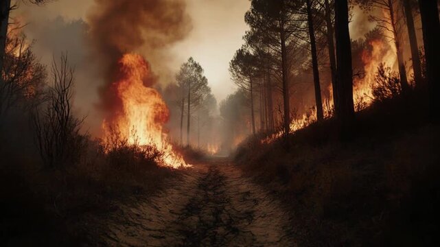 Nature Forest Fire Global Warming