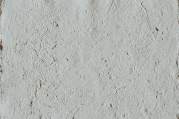 Fototapeta premium Handmade white paper texture with fibrous details
