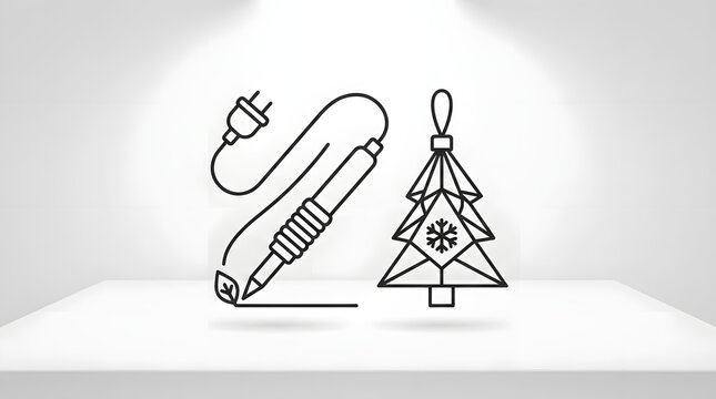 Christmas Pyrography Tool Icon
