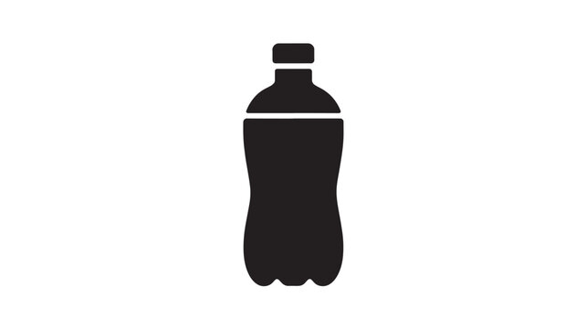Plastic bottle icon signifies a common container used for beverages and liquid storage in a commercial context.
