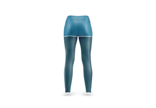 Legging Back View Mockup for Product Launch and Marketing Presentation