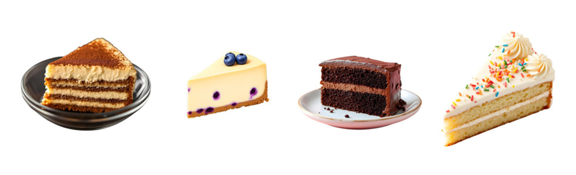  Cake slice isolated transparent background