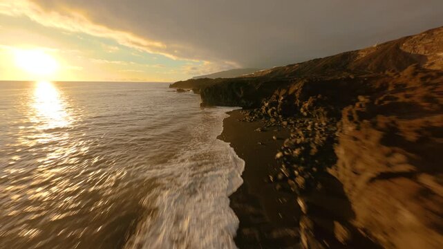 Playa Charcon, La Palma, Canary Islands, Spain