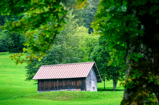 Views and panoramas of the Tarvisio area. Julian Alps in Valbruna.