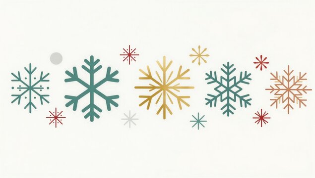 christmas snowflake background