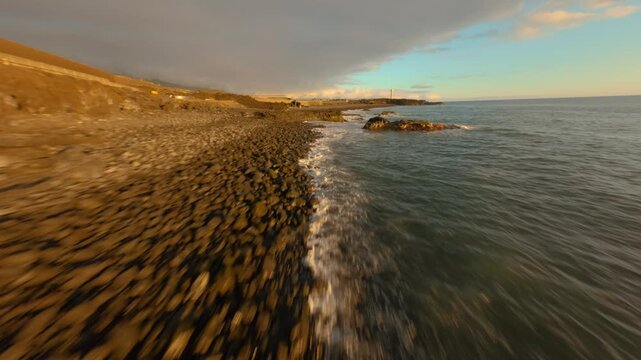 Playa Charcon, La Palma, Canary Islands, Spain