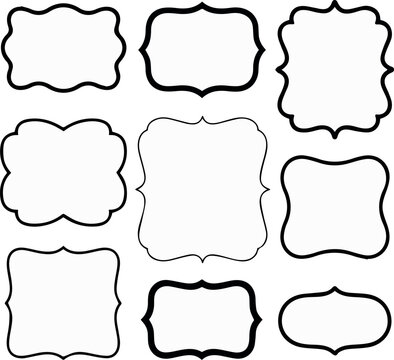 frame template border label invitation card wedding greeting rsvp