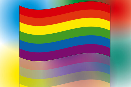 Regenbogenflagge 6