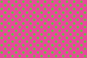 Green colour circles on Maroon colour background. © Pisan