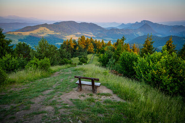 Pieniny, widoki polskich pięknych gór lato © Maciej G. Szling