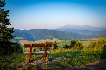 Pieniny, widoki polskich pięknych gór lato © Maciej G. Szling