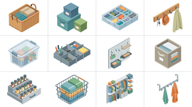 Organic Lab Equipment and Tools Collection.