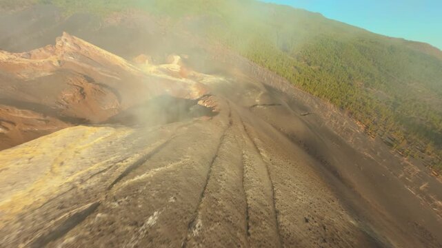 Tajogaite Volcano, La Palma, Canary Islands, Spain