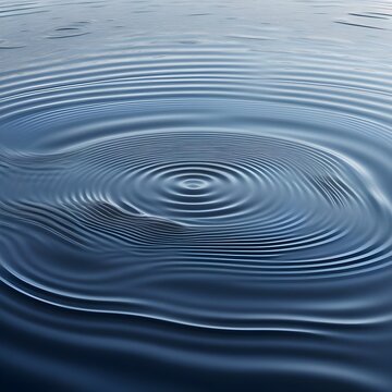 Abstract Calm Water Ripple Pattern Background with Elegant Reflections