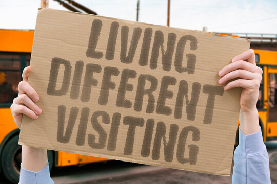 "Living Different Visiting" Residents experience the city unlike tourists. NYC. LIVING. VISITING. RESIDENTS. TOURISTS.