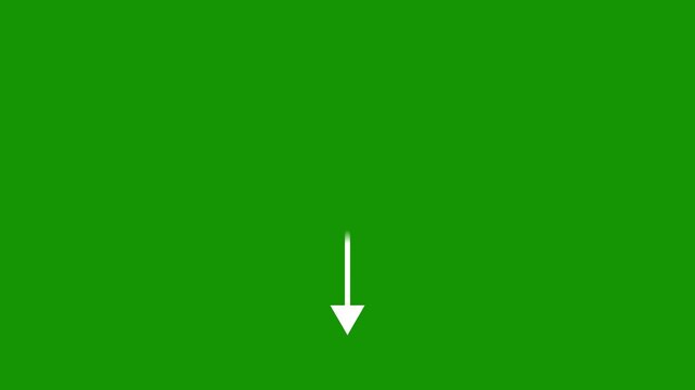 Animated Curved Arrow Line | Hand Drawn Motion Graphics VFX Overlay
