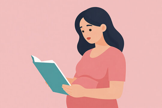Expectant Mother Tenderly Cradling Baby Bump in Soft Morning Light, Conveying Love and Anticipation for New Beginnings