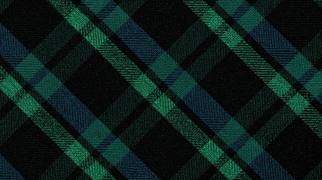 A textured black background with intersecting diagonal stripes of teal and navy