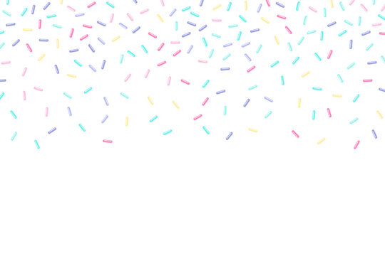 Sprinkle vector pattern background