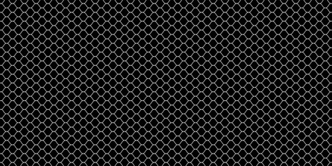 Net texture pattern on white background. Net texture pattern for backdrop and wallpaper. Realistic net pattern with black squares. Geometric background, vector Eps10 © kurnia