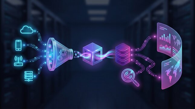 Data Pipeline Architecture Visualization for Big Data and Analytics Infrastructure