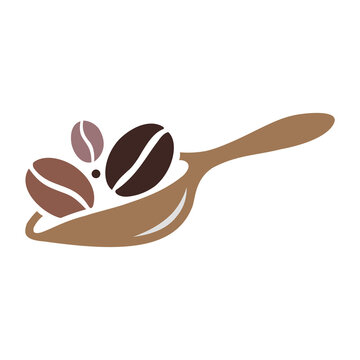 Coffee vector illustrating a cafe scoop and art