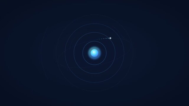 Broadcast Signal Waves Radio Transmission Seamless Loop 4K