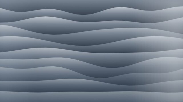 Liquid Chrome Surface Metallic Reflection Seamless Loop 4K