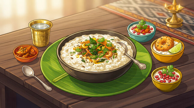 Curd rice, yogurt rice, thayir sadam, dahi rice, South Indian curd rice, authentic curd rice, curd rice recipe, South Indian cuisine, ndian homemade food, Indian rice dishes, vegetarian meals, gluten.